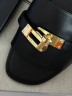Шлепки Hermes Kelly Guilia  