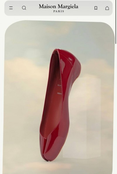 Лимитированные балетки Maison Margiela x Christian Louboutin