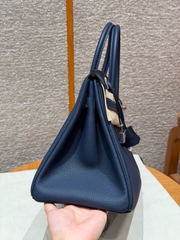 Сумка Hermes Birkin 35 Togo Blue Saphir