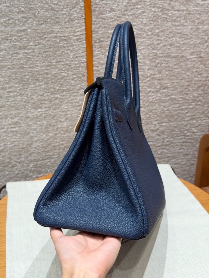 Сумка Hermes Birkin 35 Togo Blue Saphir