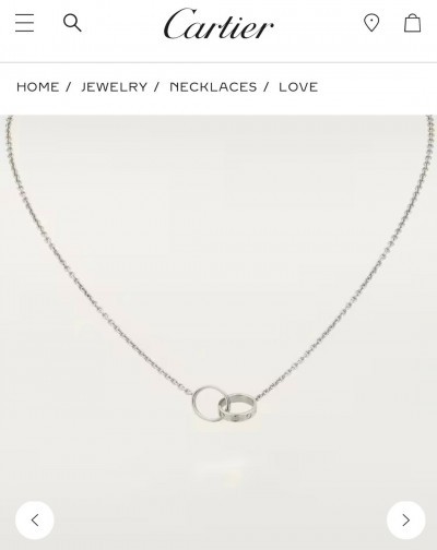 Колье Cartier Love