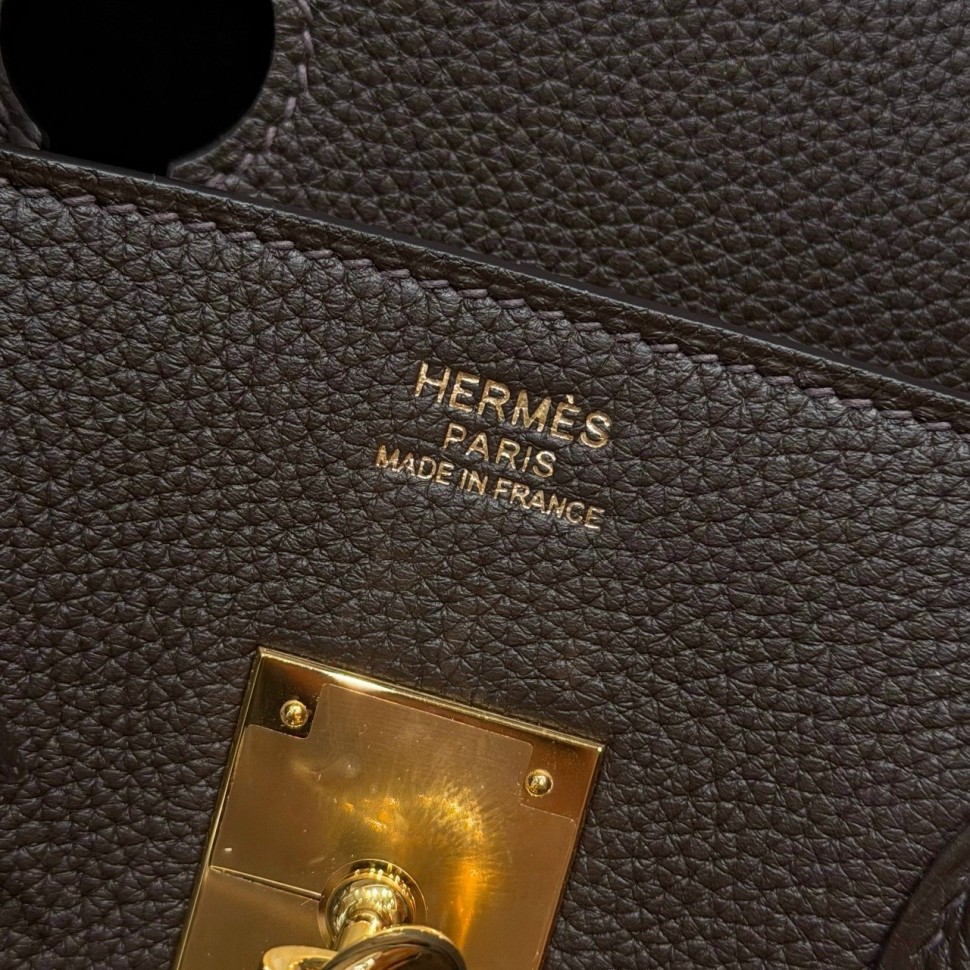 Сумка Hermes Birkin 35 Togo Chocolate