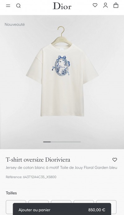 Футболка Dior 