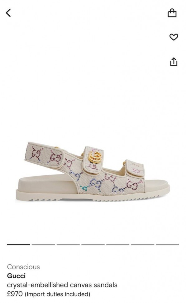 Сандали Gucci