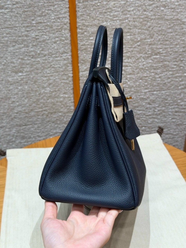 Сумка Hermes Birkin 25 Togo Blue Saphir 
