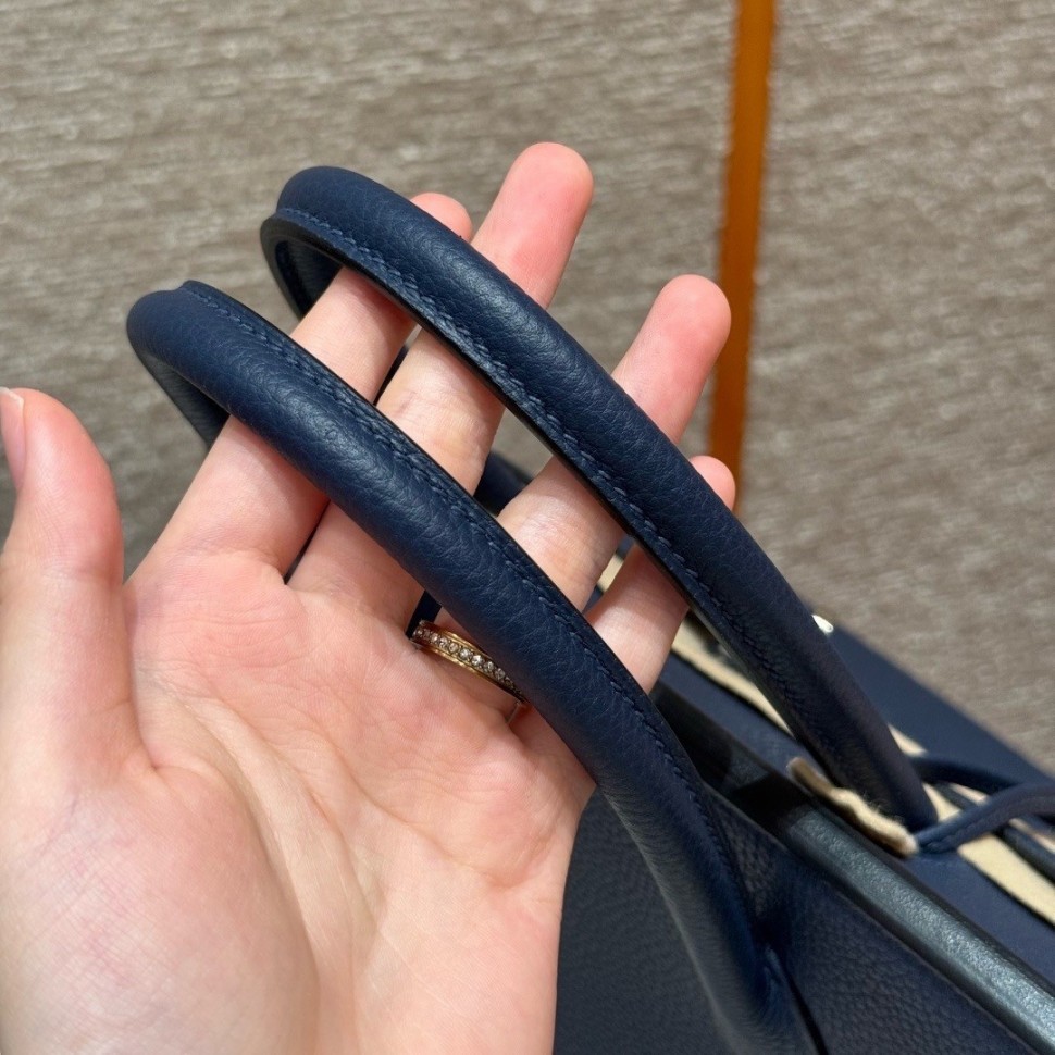 Сумка Hermes Birkin 30 Togo Blue Navy
