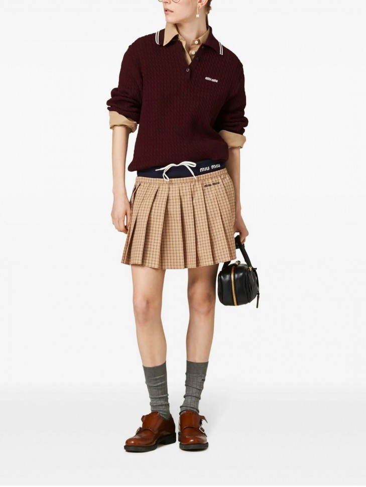 Рубашка Miu Miu 
