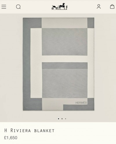 Плед Hermes