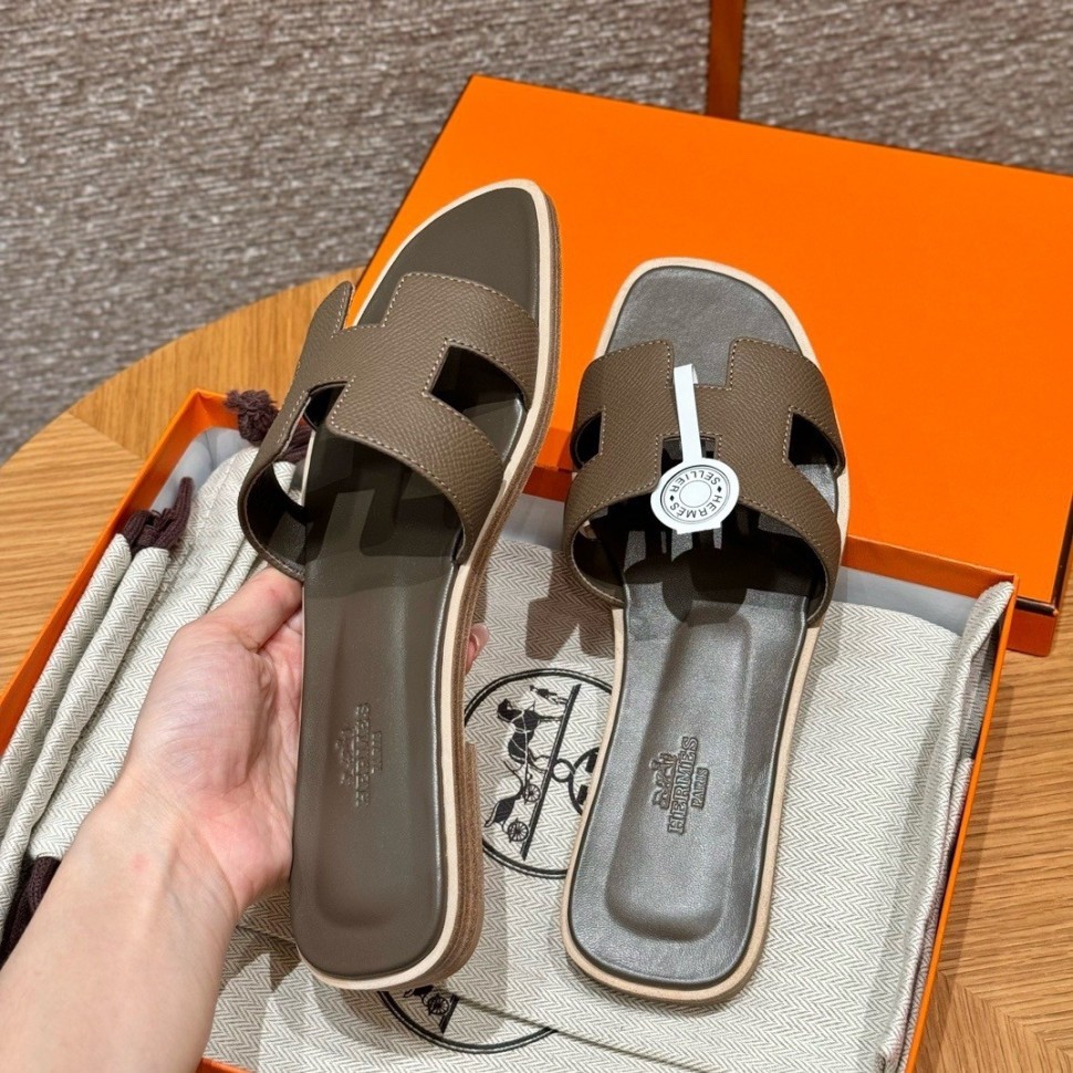 Шлепки Hermes Oran