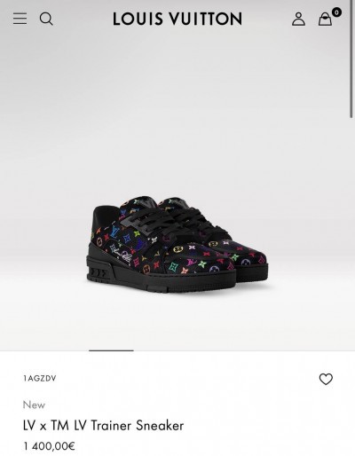 Кеды Louis Vuitton