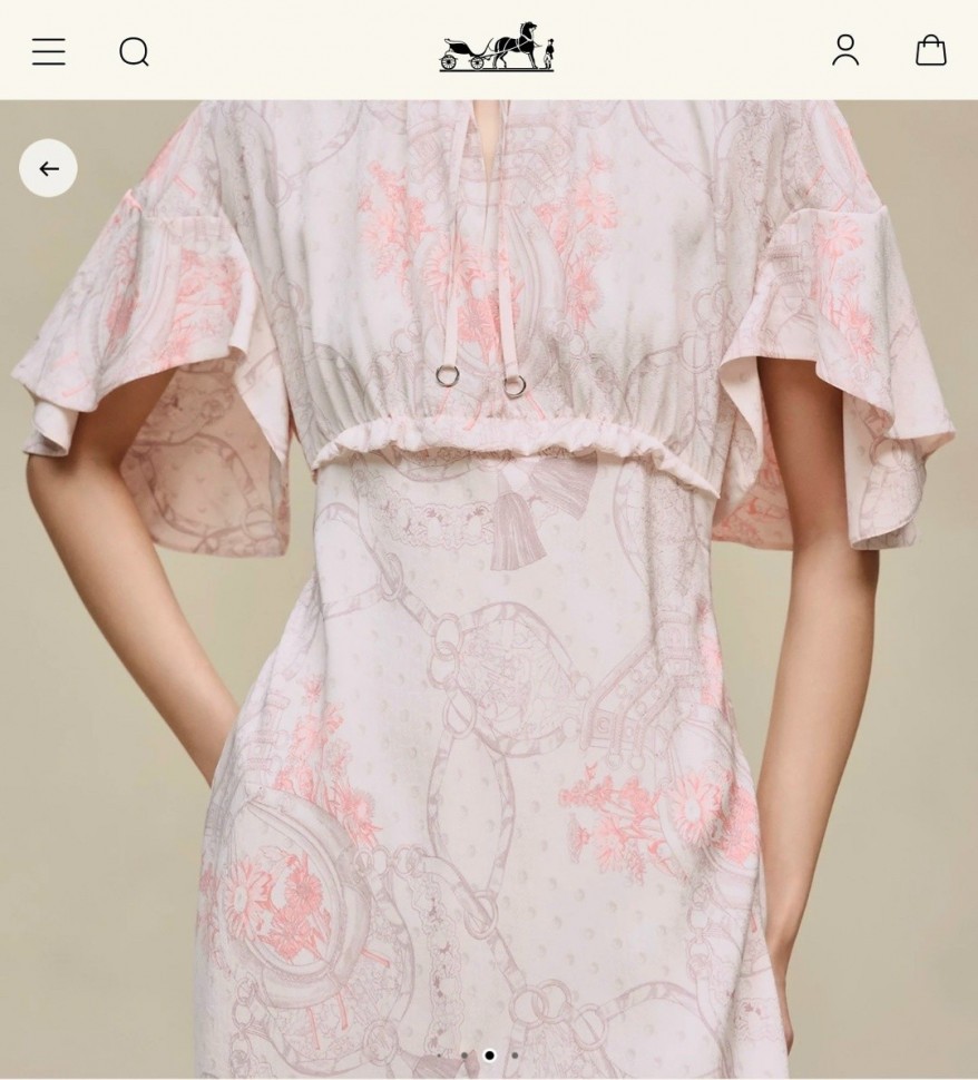 Платье Hermes