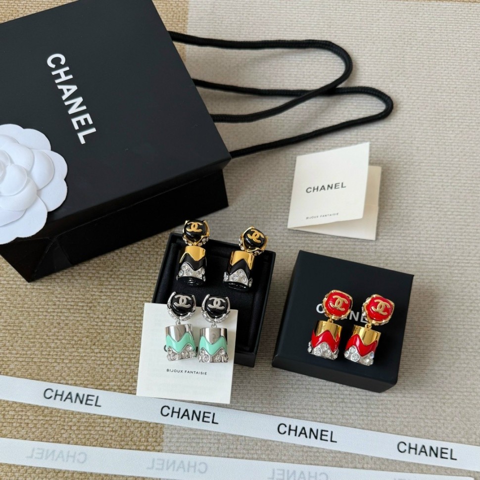 Серьги Chanel