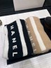 Комплект Chanel (шапка+шарф) 