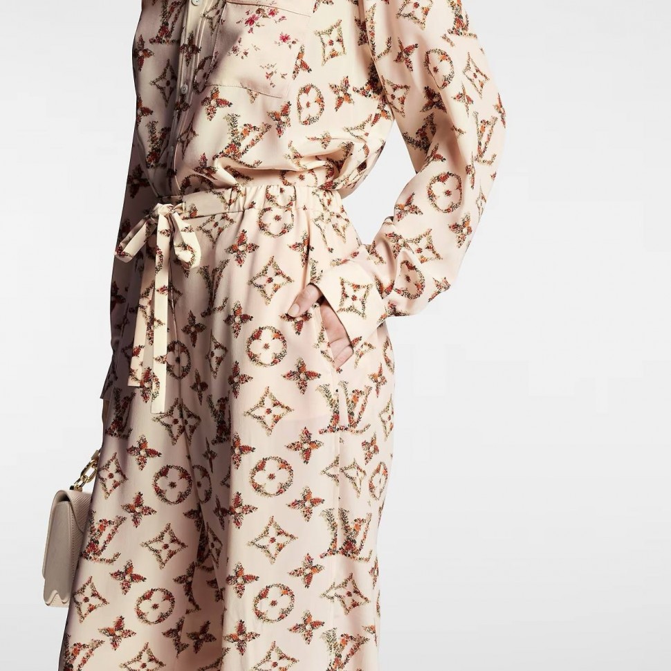 Брюки Louis Vuitton из шелка 
