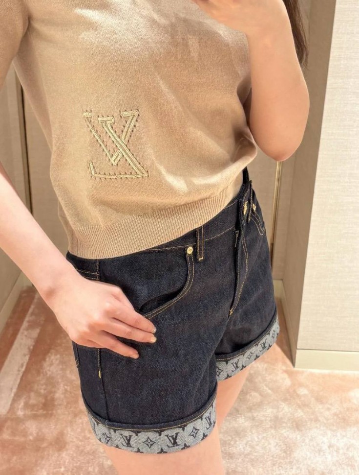 Трикотажный топ Louis Vuitton