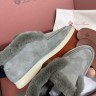 Лоферы на меху Loro Piana