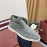 Лоферы на меху Loro Piana