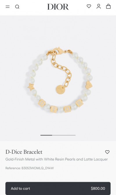 Браслет Dior Luck 