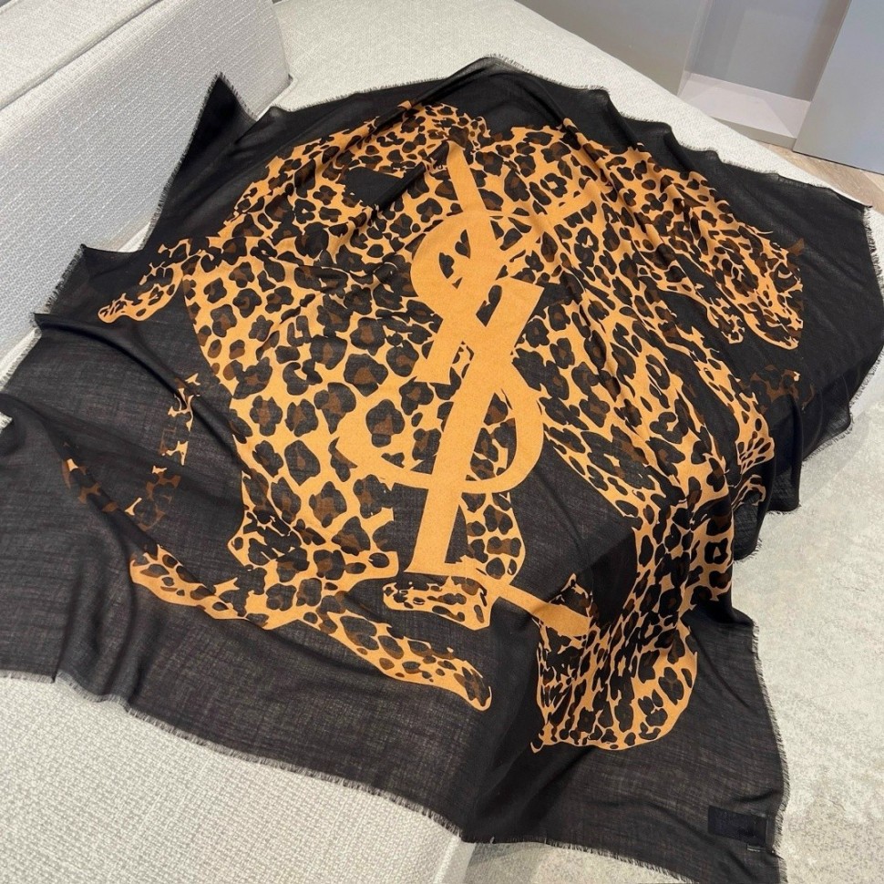 Палантин Saint Laurent