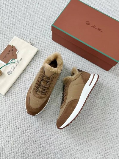 Утепленные кроссовки Loro Piana
