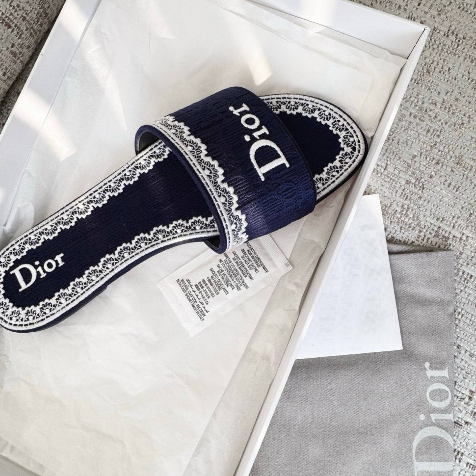 Шлепки Dior