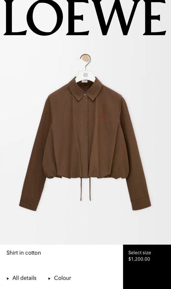 Блуза Loewe  