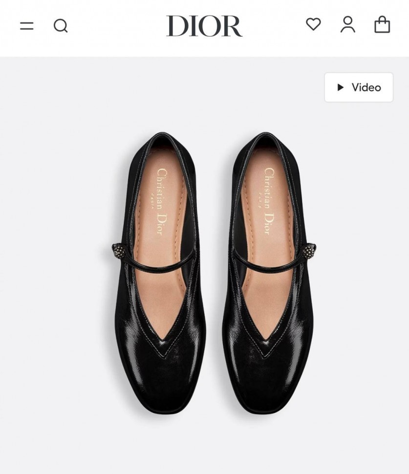 Балетки Dior New 