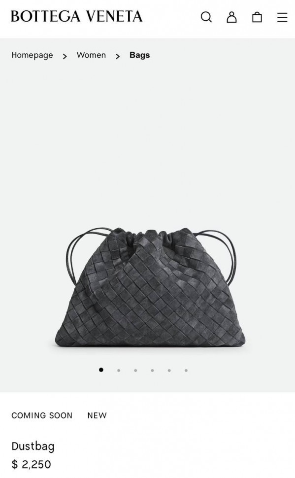 Сумка Bottega Veneta Dustbag