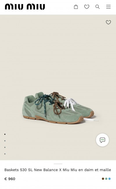 Сникеры Miu Miu
