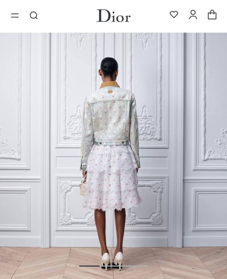 Джинсовая куртка Dior 