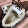Сникеры на меху Miu Miu