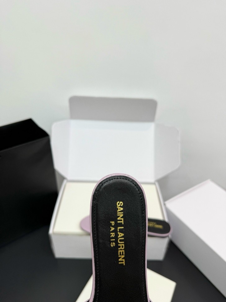 Шлепки Saint Laurent   
