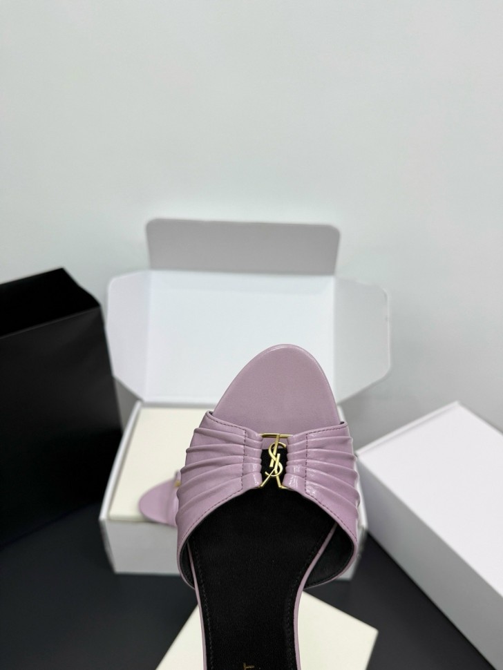 Шлепки Saint Laurent   
