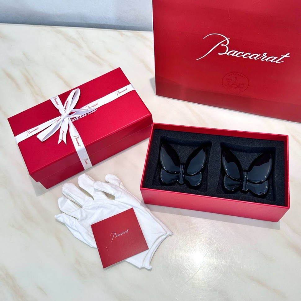 Декоративные бабочки (2шт)  Baccarat 