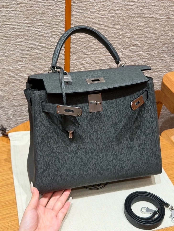 Сумка Hermes Kelly 25 Togo Girs Misty