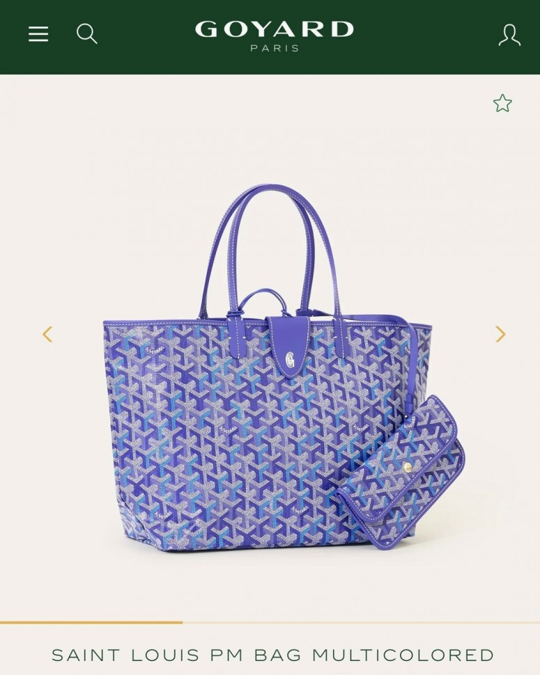 Сумка Saint Louis PM Goyard   