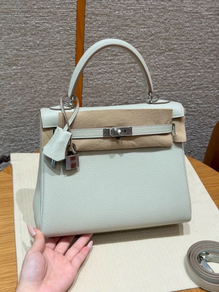 Сумка Hermes Kelly 25 Togo Girs Pale