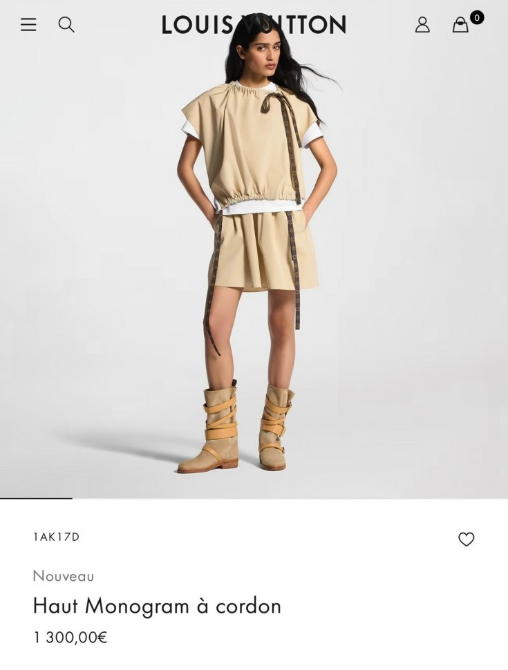 Блуза Louis Vuitton