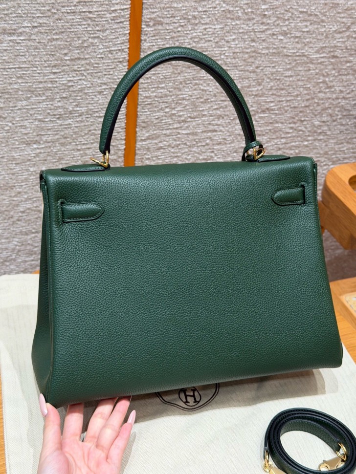 Сумка Hermes Kelly 35 Togo Vert Anglais
