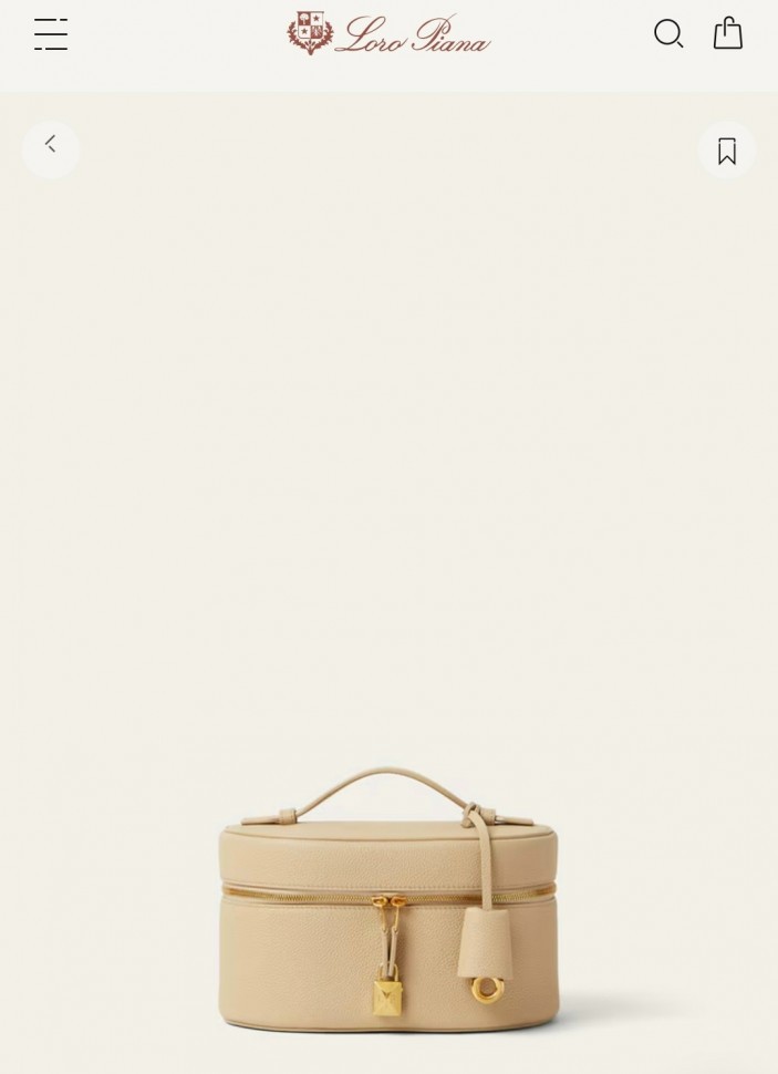 Сумка Loro Piana Extra Vanity   