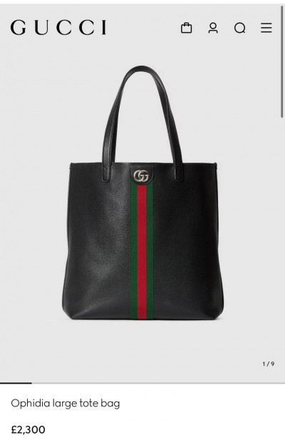 Сумка Gucci Ophidia large tote bag