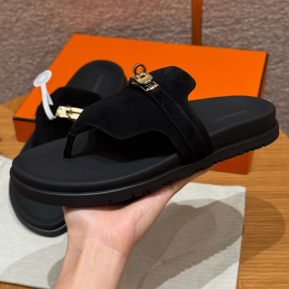 Шлепки Hermes Empire