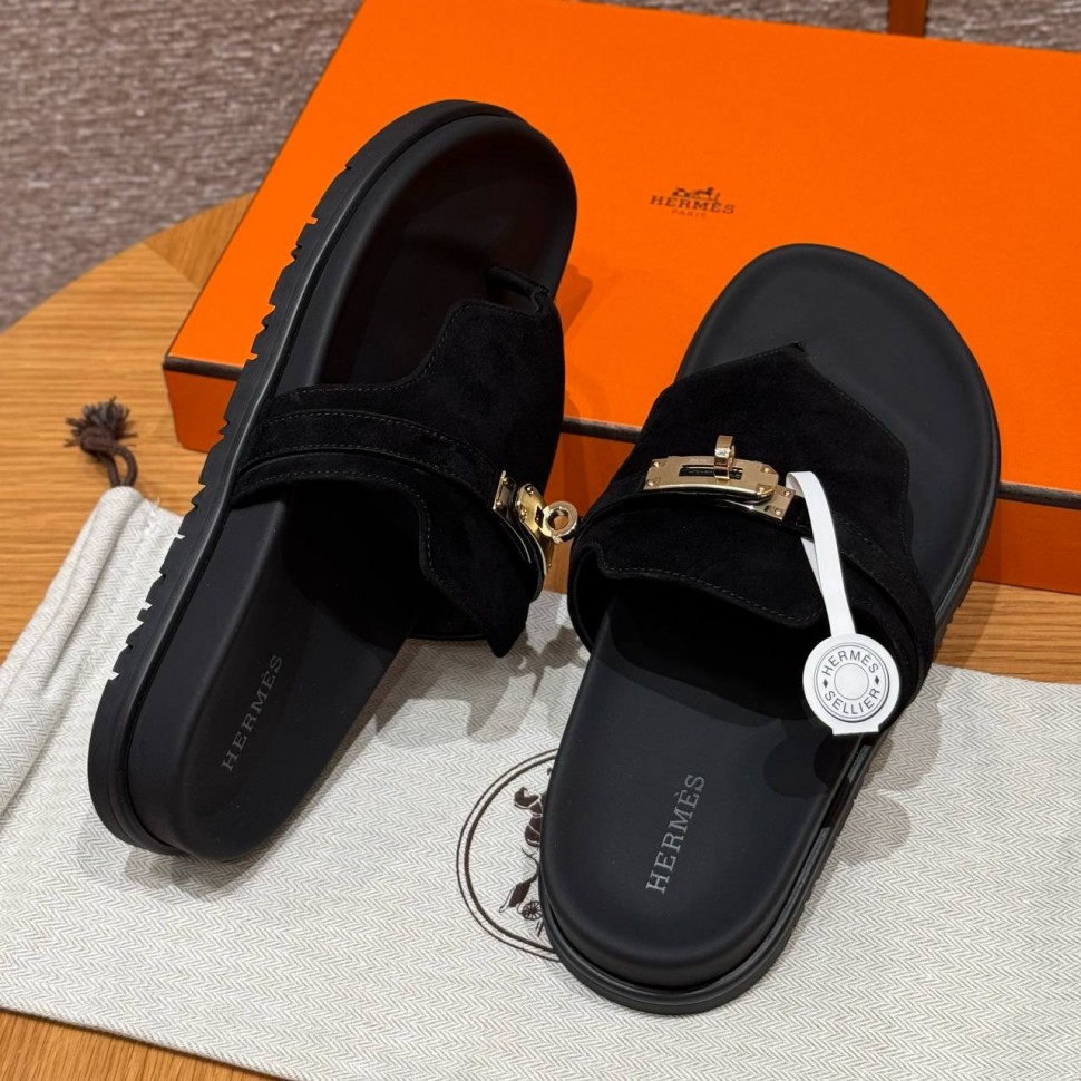 Шлепки Hermes Empire