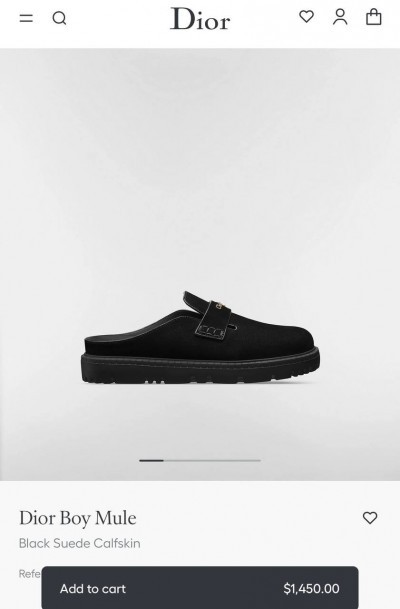 Мюли Dior