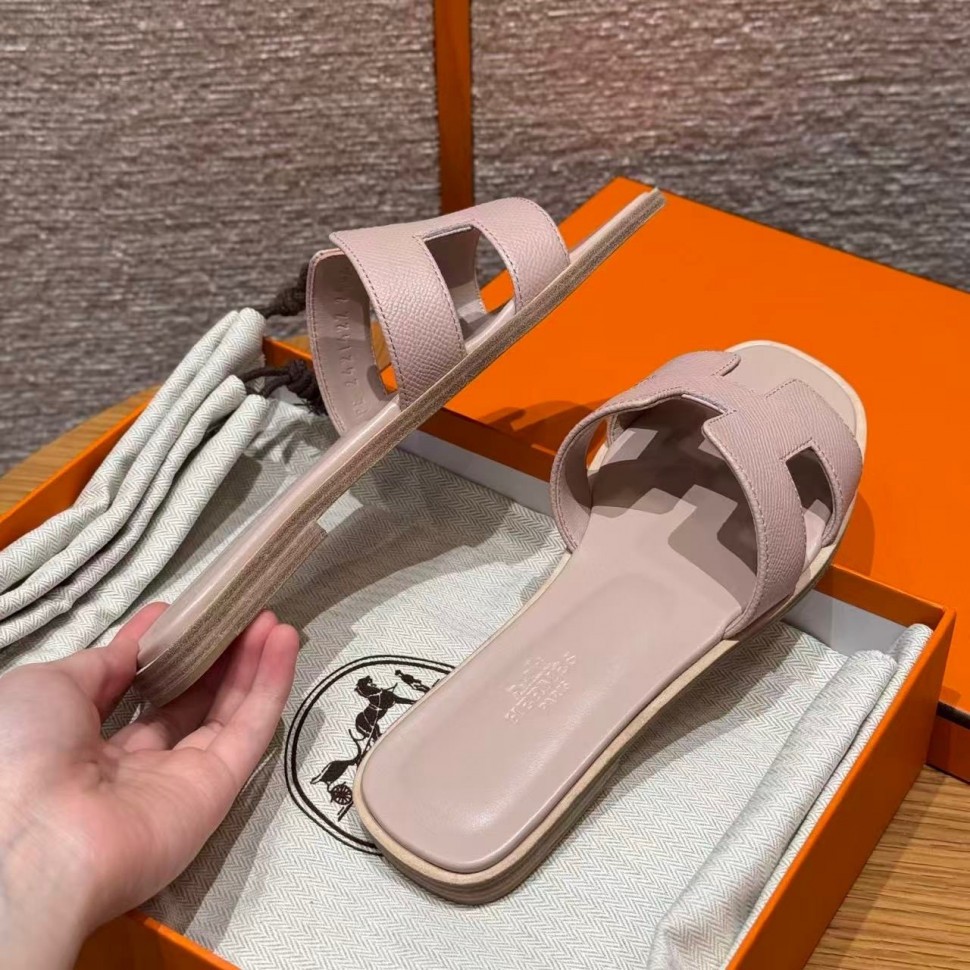 Шлепки Hermes