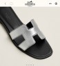 Шлепки Hermes Oran   