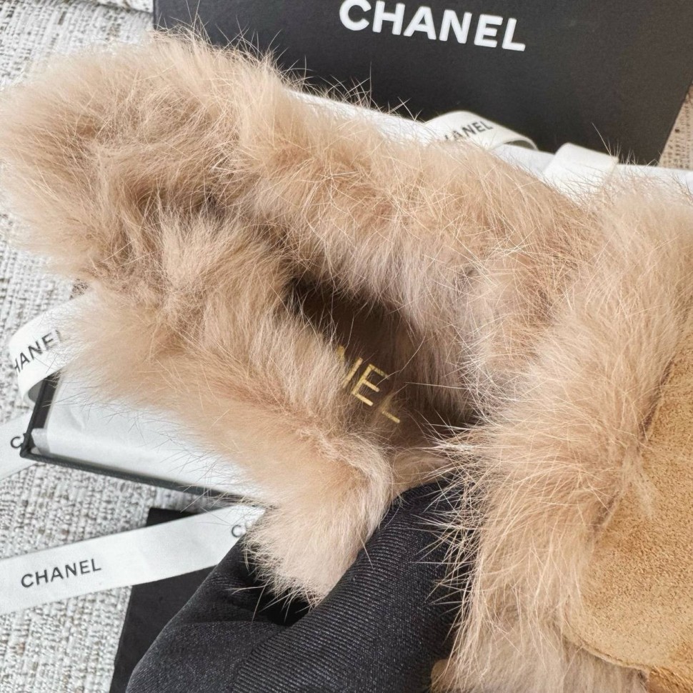 Лоферы на меху Chanel
